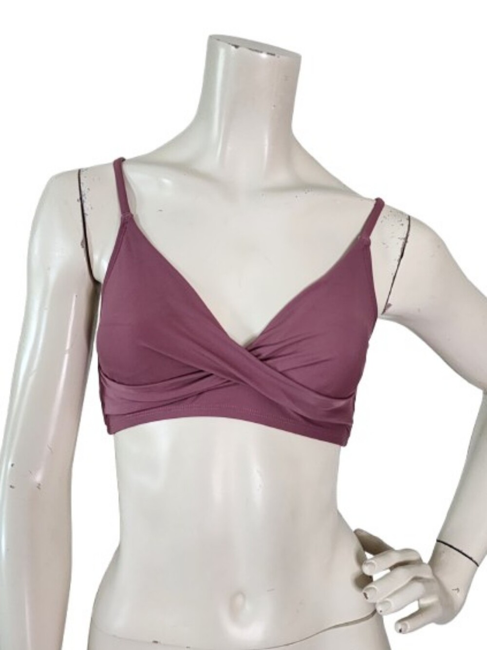 Cupshe Bikini Top Womens XS Purple NEW